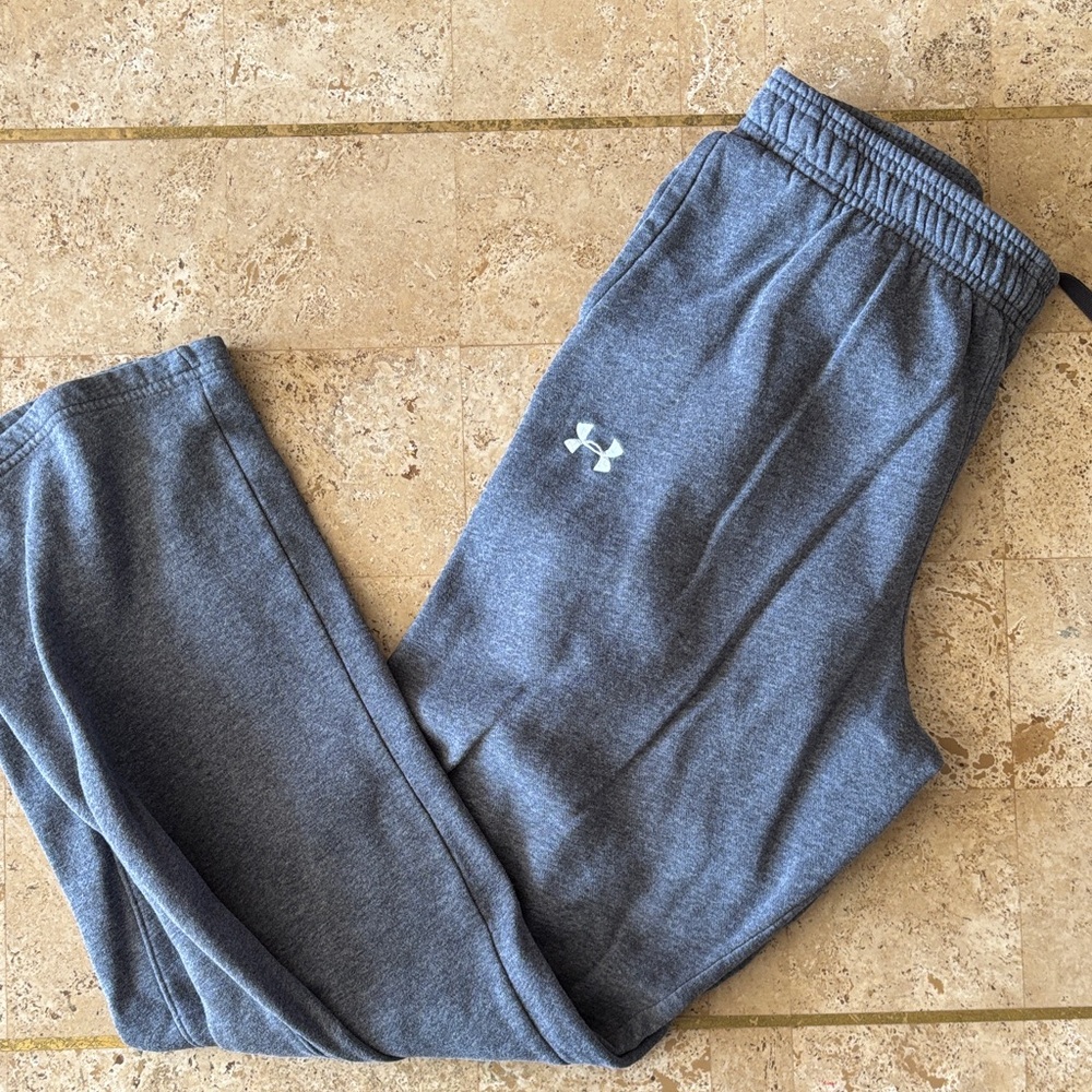 Under Armour Kids Heather Gray Performance Joggers